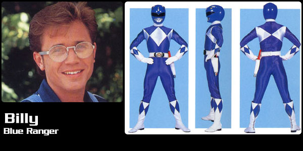 Billy Cranston, Blue Power Ranger