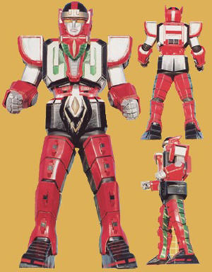 Red Dragon Thunderzord (Warrior Mode)