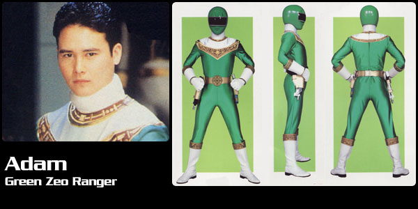 Adam Park, Zeo Ranger IV Green