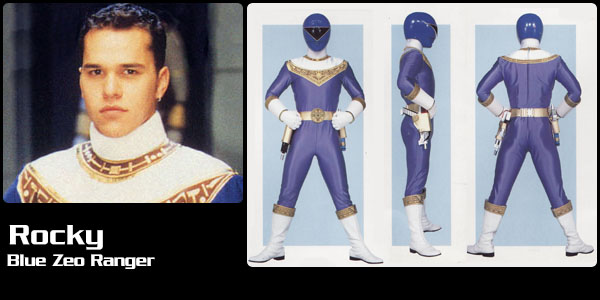 Rocky DeSantos, Zeo Ranger III Blue