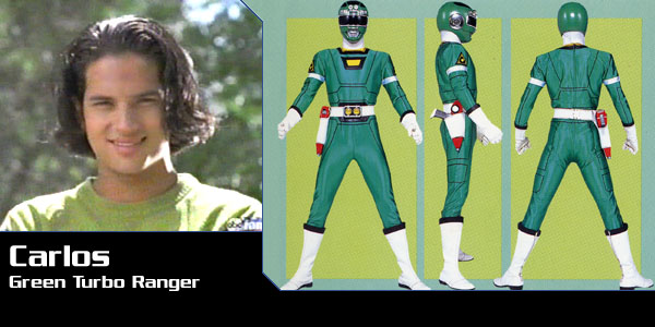 Carlos Vallerte, Green Turbo Ranger