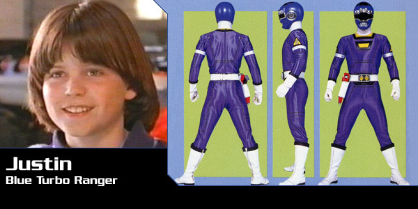 Justin Stewart, Blue Turbo Ranger