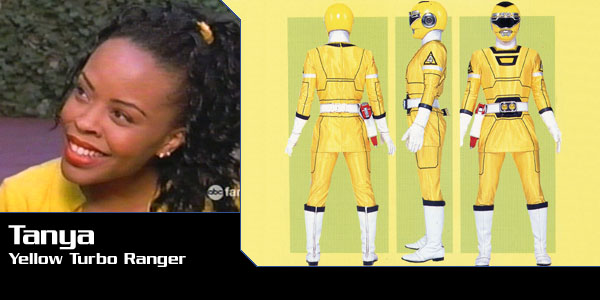 Tanya Sloan, Yellow Turbo Ranger