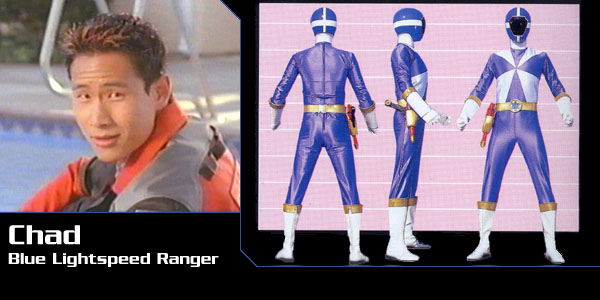 Chad Lee, Blue Lightspeed Rescue Ranger