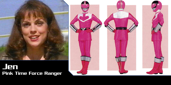 Jen Scotts, Pink Time Force Ranger