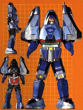 Time Force Megazord Mode Blue