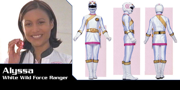 Alyssa Enrile, White Tiger Wild Force Ranger