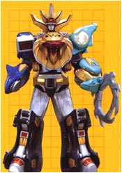 Wild Force Megazord Clutcher mode