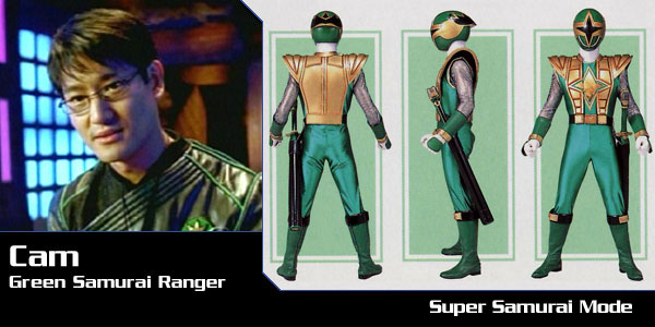 Cameron Watanabe, Green Samurai Ranger