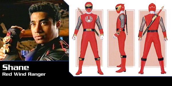 Shane Clarke, Red Wind Ranger