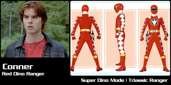 Conner McKnight, Red Dino Ranger