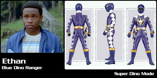 Ethan James, Blue Dino Ranger