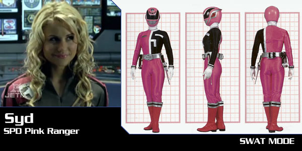 Sydney "Syd" Drew, Pink S.P.D. Ranger