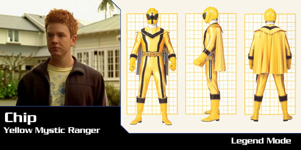 Charlie "Chip" Thorn, Yellow Mystic Ranger