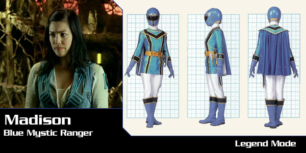 Madison Rocca, Blue Mystic Ranger