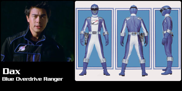 Dax Lo, Blue Overdrive Ranger