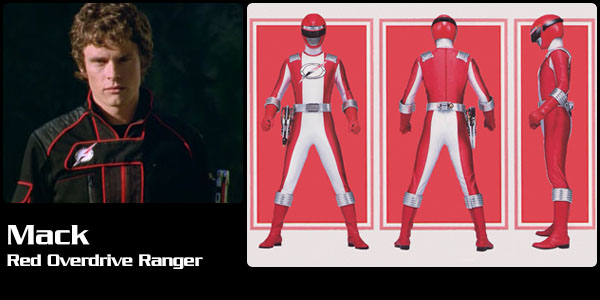 Mackenzie "Mack" Hartford, Red Overdrive Ranger