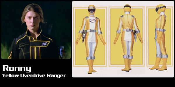 Veronica "Ronny" Robinson, Yellow Overdrive Ranger