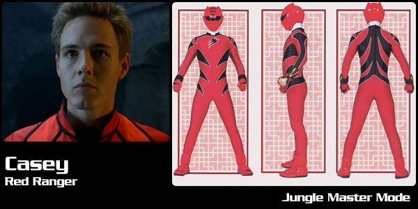 Casey Rhodes, Red Tiger Ranger