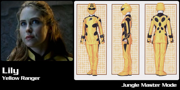 Lily Chilman, Yellow Cheetah Ranger