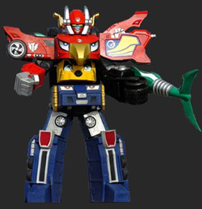 High Octane Megazord with Tail Spinner