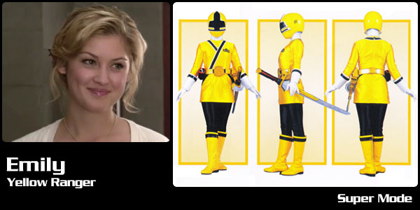 Emily, Yellow Samurai Ranger