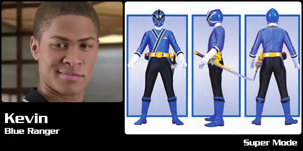 Kevin, Blue Samurai Ranger