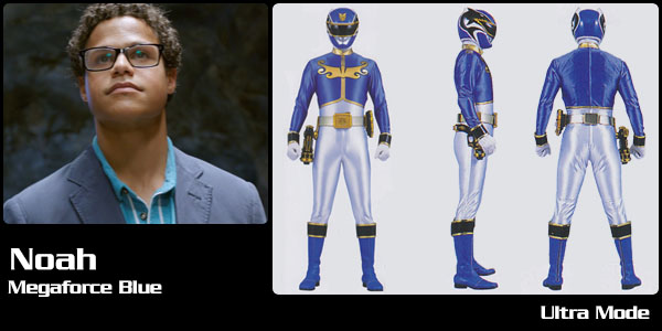 Noah Carver, Megaforce Blue Ranger