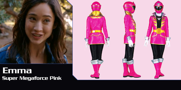 Emma Goodall, Super Megaforce Pink Ranger