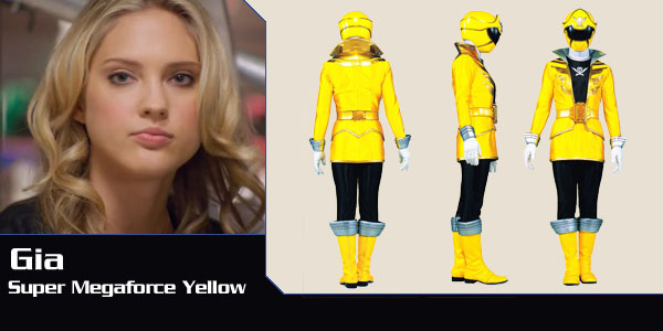 Gia Moran, Super Megaforce Yellow Ranger