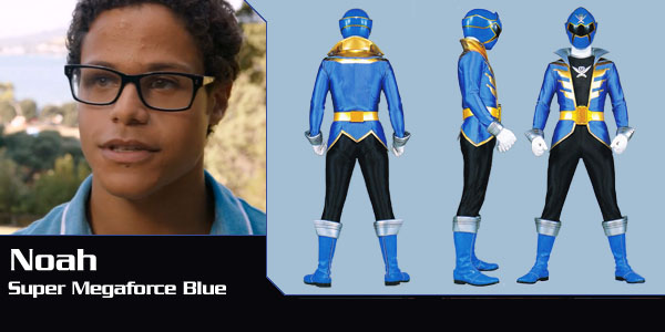 Noah Carver, Super Megaforce Blue Ranger