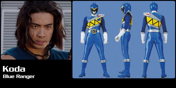 Koda, Dino Charge Blue Ranger