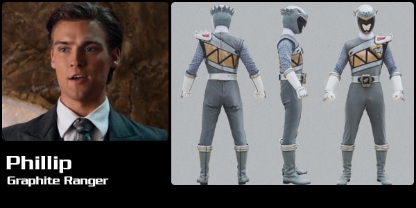 Prince Phillip III, Dino Charge Graphite Ranger