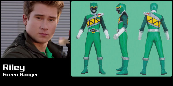 Riley Griffin, Dino Charge Green Ranger