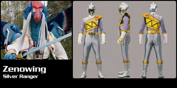 Zenowing, Dino Charge Silver Ranger