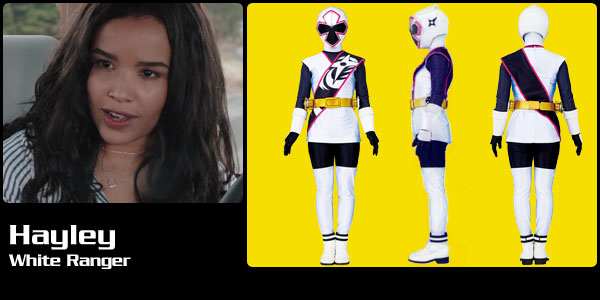 Hayley Foster, White Ninja Steel Ranger