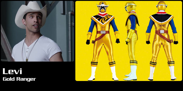 Levi Weston, Gold Ninja Steel Ranger