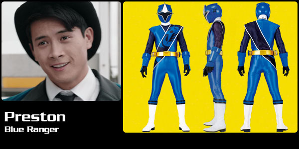 Preston Tien, Blue Ninja Steel Ranger