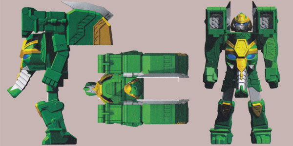 Rumble Tusk Ninja Zord