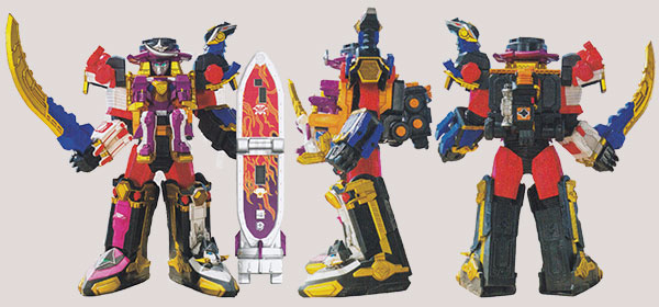 Sub Surfer Ninja Steel Megazord