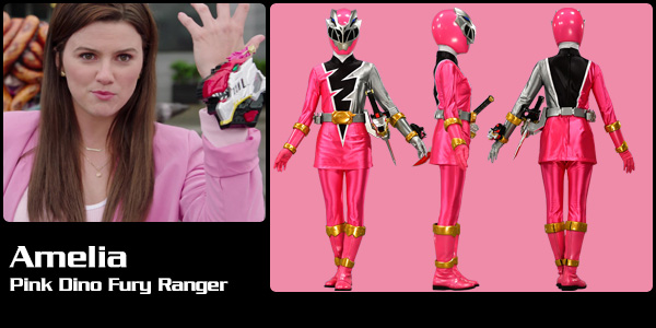 Amelia Jones, Pink Ranger