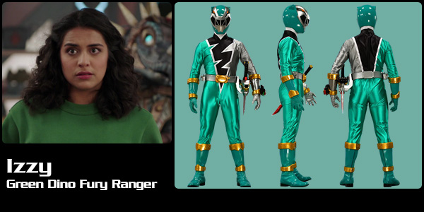 Izzy Garcia, Green Ranger