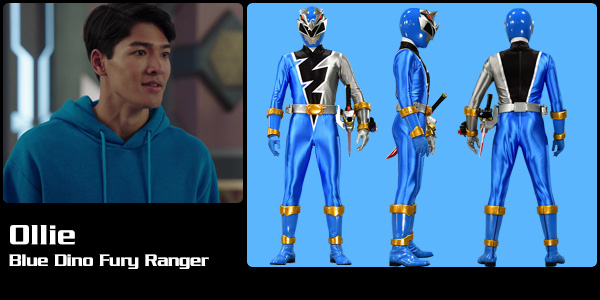 Ollie Akana, Blue Ranger