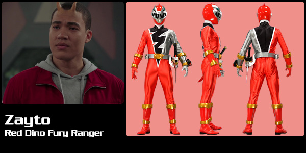 Zayto, Red Ranger