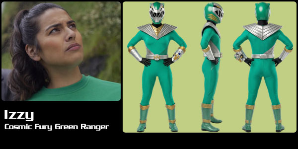 Izzy Garcia, Cosmic Fury Green Ranger