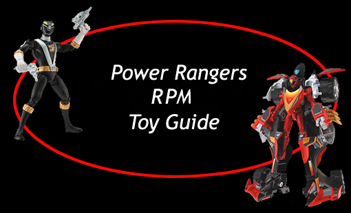 Power Rangers RPM Toy Guide