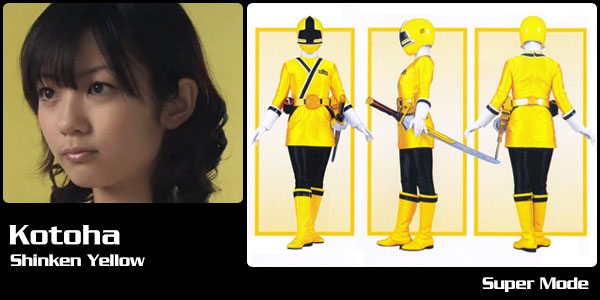 Kotoha Hanaori, Shinken Yellow