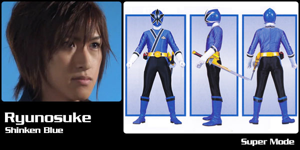 Ryunosuke Ikenami, Shinken Blue