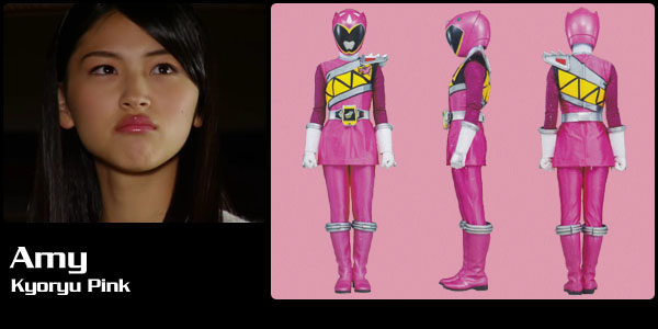 Amy Yuuzuki, Kyoryu Pink